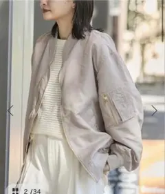 JOURNAL STANDARD 【洗える】ダブルジップMA-1