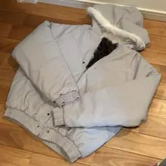 【新品】ファー付きジャケット　y2k 短丈　elev yolo