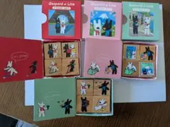 リサとガスパール　スタンプセット　3点セット