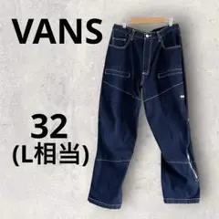 VANS デニムパンツ メンズ 32 ブルー ワイド ストリート ジーンズL相当のサムネイル