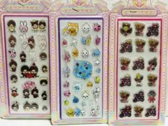 《３枚セット》モンチッチ しずくちゃん ヒス アクリルシールセット