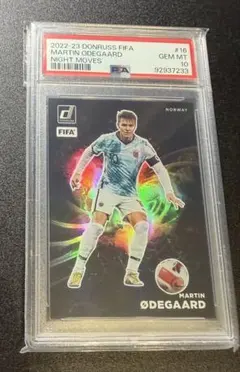 DONRUSS 22-23 ウーデゴール Night Moves PSA10
