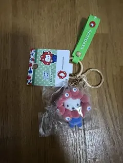 万博　ミャクミャク　サンリオ　なりきり　キーホルダー　フロッキー　ポチャッコ