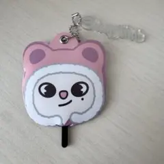 ヒョンジン　ジニレット ランダムミニうちわキーホルダー　skzoo