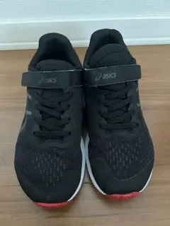 a*o様 ASICS ブラックスニーカー 22.0 cmアシックス
