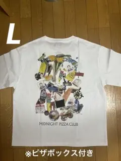 MIDNIGHT PIZZA CLUB Tシャツ ホワイト Mサイズ - メルカリ
