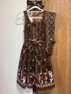 Angelic Pretty petit Patisserie ブラウン - メルカリ