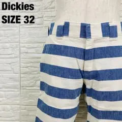 Dickies ボーダー ショートパンツ サイズ32　【9184】のサムネイル