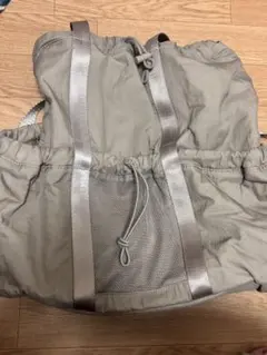 新品 GU ギャザーポケットバッグ 2wayバッグ ドットバッグ大容量 ジーユー