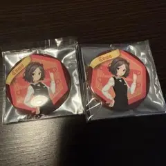 ガールズバンドクライ　海老塚智　缶バッジ　丸福珈琲店　2個セット