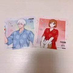 呪術廻戦 極楽湯コラボ 五条悟 釘崎野薔薇 コースター