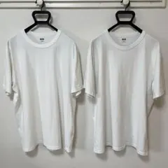 UNIQLO U ユニクロ クルーネックTシャツ ホワイト XXL