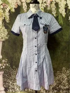 Harry Potter ホグワーツ寮制服　シャツワンピース　ブルー　Lサイズ