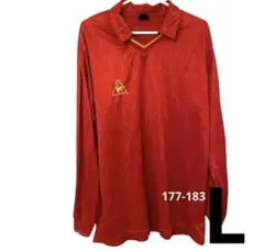 ルコック　le coq sportif 赤 長袖シャツ 177-183