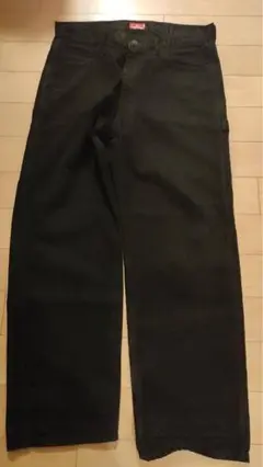 Hellrazor スターチームftiパレスパスポートホドル黒 ワイドパンツ