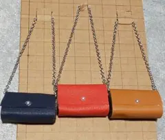 ミニチュアバッグ ドール用 3個