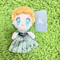 ディズニーストアアナ雪ぬいぐるみキチェーン　5点✨️ ディズニーストア アナと雪の女王 tiny ぬいぐるみ キーチェーン アナ