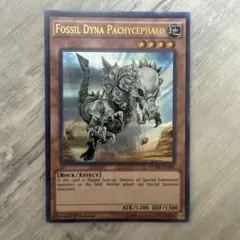 フォッシルダイナ・パキケファロ 英語 EU版1stシークレット LODT