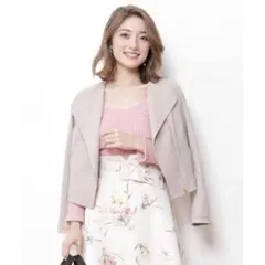 美品❁︎ アプワイザーリッシェ　春秋　フェイクスエード　ライダースジャケット