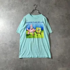 SpongeBob スポンジボブ パトリック キャラクターTシャツ M