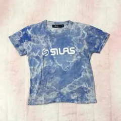 タイダイ柄Tシャツ M 青　ピチティ　半袖　トップスのサムネイル
