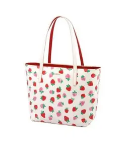 キャスキッドソン  オープントート スイートストロベリー バッグ イチゴ いちご