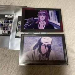 BLEACH フォト風ステッカー　白哉　恋次