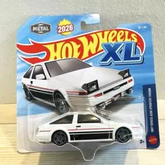 ホットウィール XL1987 トヨタ AE86 スプリンタートレノ　カード折れのサムネイル