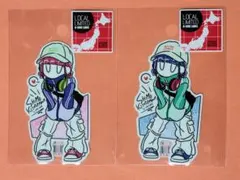 シウチトモミB-SIDE LABELステッカー 下北沢限定　2枚セット　古着女子