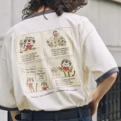 Kellogg's ケロッグ コミックプリント リンガーTシャツ