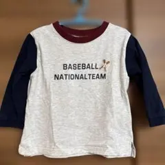 Petit main BASEBALL NATIONALTEAM 長袖カットソー