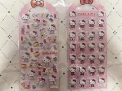①　ハロー　キティ　日焼け　ぷくぷく　シール　2点セット