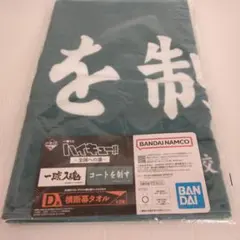 ハイキュー!!  コートを制す タオル
