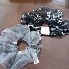 ラティス　シュシュ２個セット