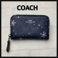 COACH/コーチ】デニム ホース&キャリッジ馬車 カードケース コイン