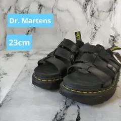 SF68R/Dr. Martens/厚底/レザーサンダル/ブラックレディースのサムネイル