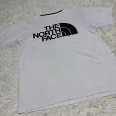 THE NORTH FACE 半袖 Tシャツ ビッグロゴ プリント ホワイト M