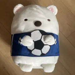 サッカーボール　ぬいぐるみ　すみっこぐらし