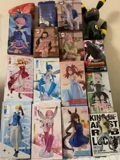 鬼滅の刃&呪術廻戦&ワンピースなど フィギュア雑貨13点まとめ売り