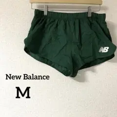 New Balance DRY素材 グリーンショートパンツ
