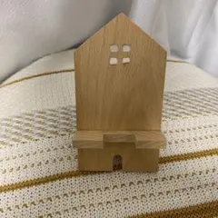 salut! 木製 スマホスタンド ハウス型のサムネイル