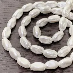 bk434/SALE！シェルパール◇バロック形　1連