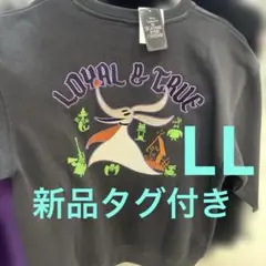 ナイトメアビフォアクリスマス　ゼロ　トレーナー　スウェット　しまむら　LL