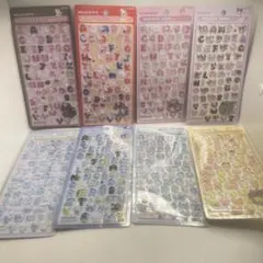 正規品 ボンボンドロップシール 新作サンリオ 文字 moji 全8種コンプリート