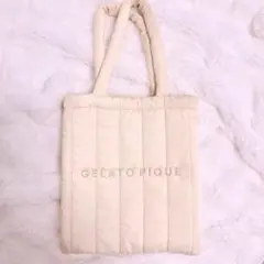 gelato pique ONLINE限定 キルティングトートバッグのサムネイル