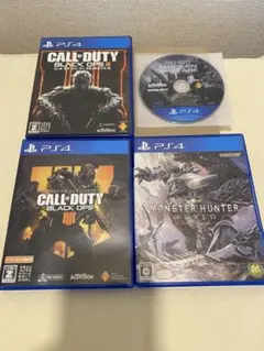 コールオブデューティ3、4、モダンウォーフェア、モンスターハンターワールド
