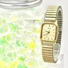 【新品電池】 SEIKO セイコー レディース 腕時計 ドレス ゴールド