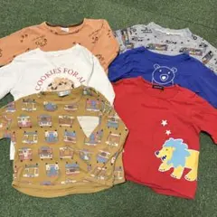 男の子　ロンT 6枚セット　100 ムージョンジョン他