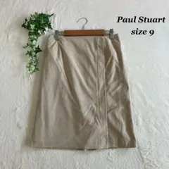 Paul Stuart✨ポールスチュアート（9）膝丈 スカート 上品 通勤