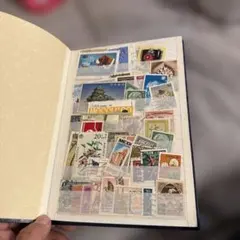 中国切手 未使用 記念切手アルバム 大量まとめ 小型シート多数（遺品